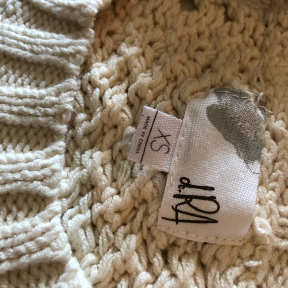 d.Ra Stockholm Pullover cable Sweater open knit - Picture 5 of 8